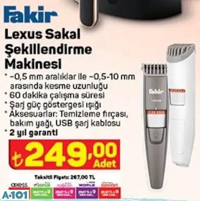 FAKİR SAKAL ŞEKİLLENDİRME MAKİNESİ